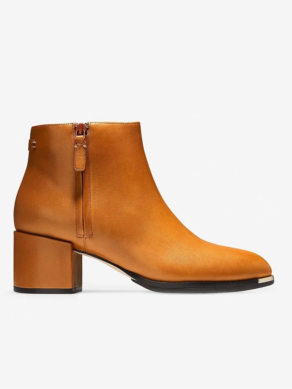 Cole Haan tan grand ambition leather booties - Picture 2 of 15